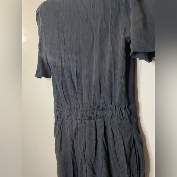 Molly Malloy Vintage Black Button-Down Jumpsuit Size 16 - Picture 6 of 6